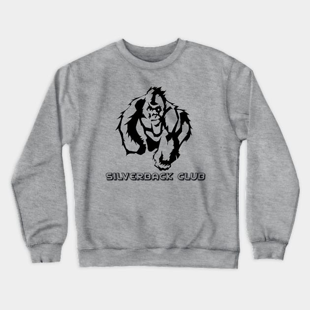 Silverback Crewneck Sweatshirt by Rahz767